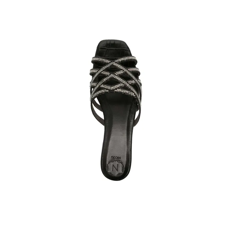 NICOLI Zuri Crystal-embellished Sandals-4