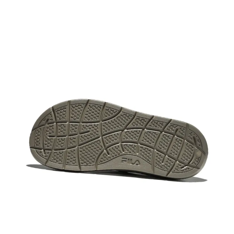 FILA Fong Song Platform Slide Slippers Unisex Olive-3
