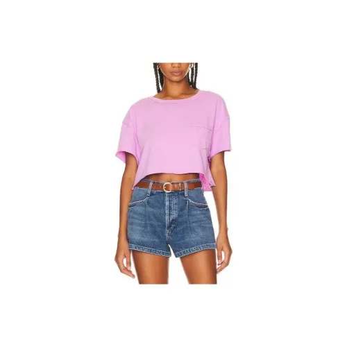 FREE PEOPLE T-Shirts Women's Pink