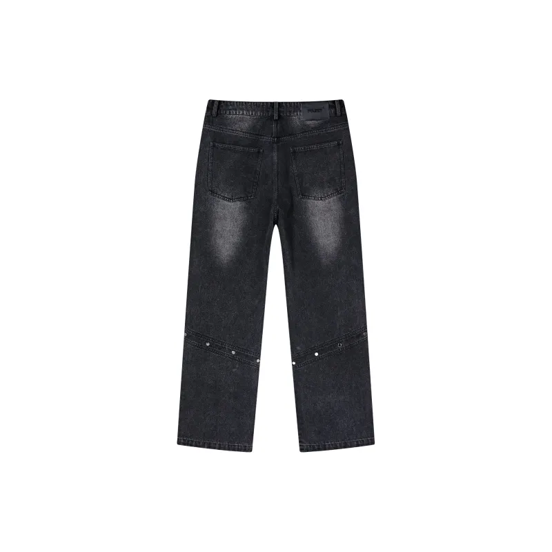 PASET Jeans Unisex Washable Smoke Gray-1