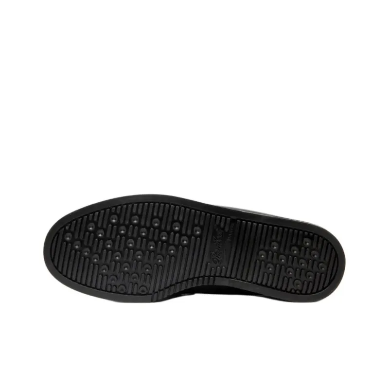 Paraboot Logo Label Round Toe Loafers-5