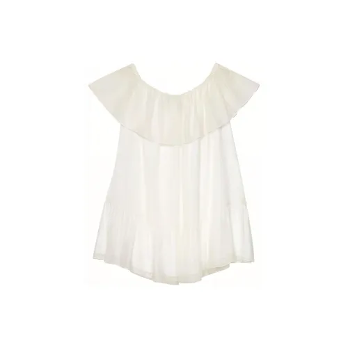 GUCCI Short-Sleeved Dresses Women's White