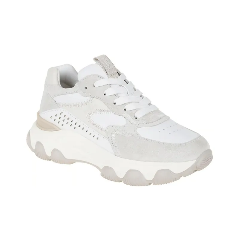 HOGAN Hyperactive Lace-up Leather Sneakers-1
