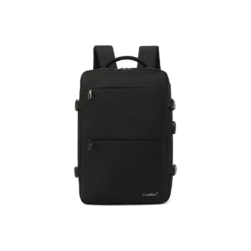 COOLBELL Polyester Backpack Regular Men's Black-0