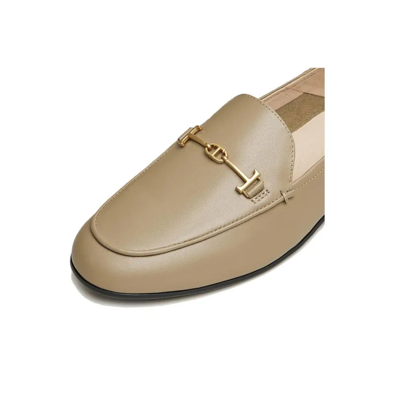 TATA Loafers Women's Solid Color-25