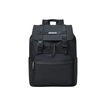 BOSTANTEN Fabric Backpack Regular Unisex Black