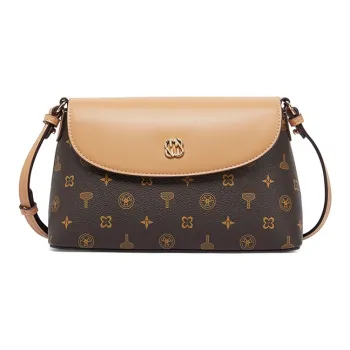 TUCANO PVC Shoulder Bag, Crossbody Bag Women's Coffee