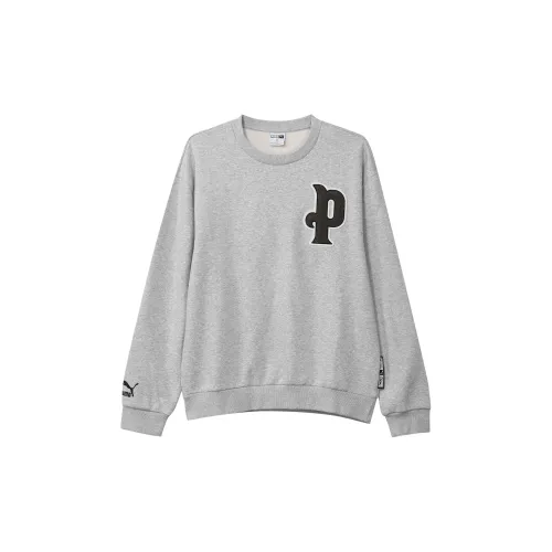 PUMA Comfortable Sweatshirts Men Gray