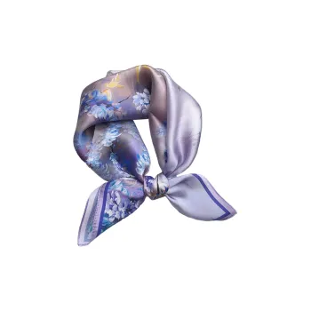 VINEY Silk Scarves Women's