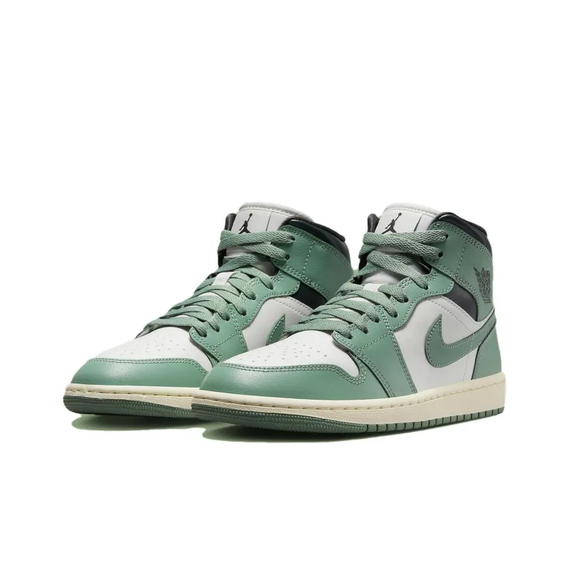 Jordan 1 Mid Jade Smoke Women's-2
