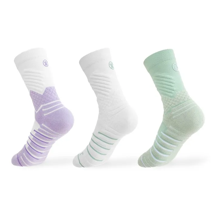 BENQU Basketball Socks Women's 3 Pack-10