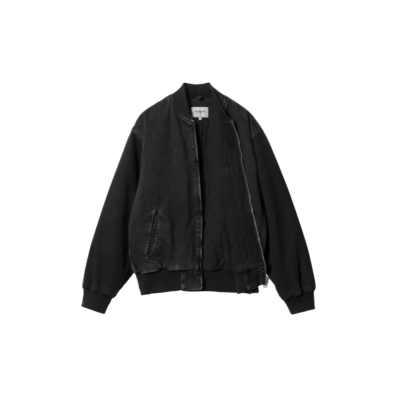 Carhartt WIP Paxon Bomber Jackets Coats Men's Black-2