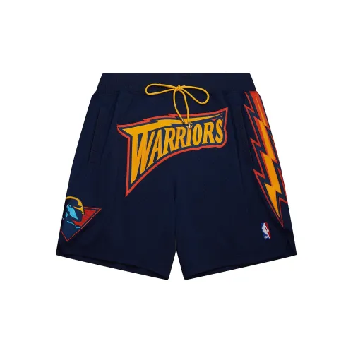 Just Don X Mitchell Ness Basketball Shorts Men Dark Blue