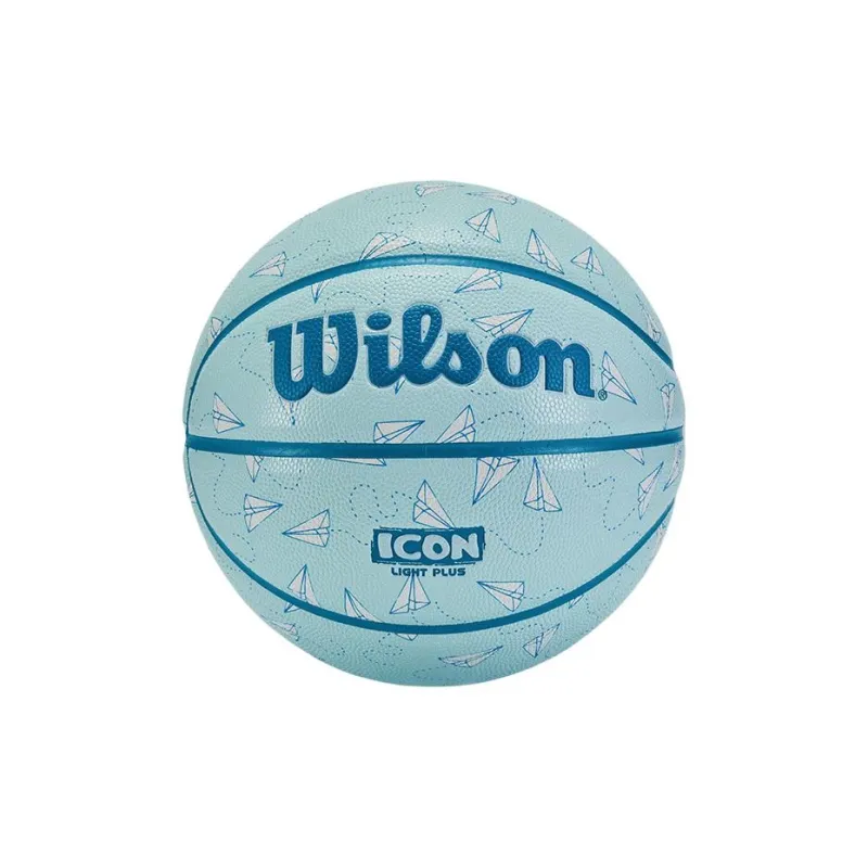 Wilson PU Basketball Blue Size 7 5 Size Training Kids'-1