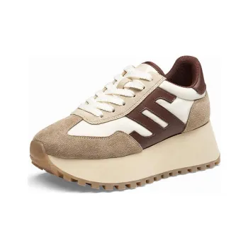ZSAZSAZSU Low Top Chunky Sneakers Women's Coffee