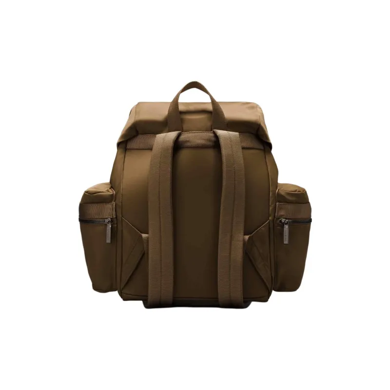 Lululemon Nylon Backpack Mini Unisex Brown-1