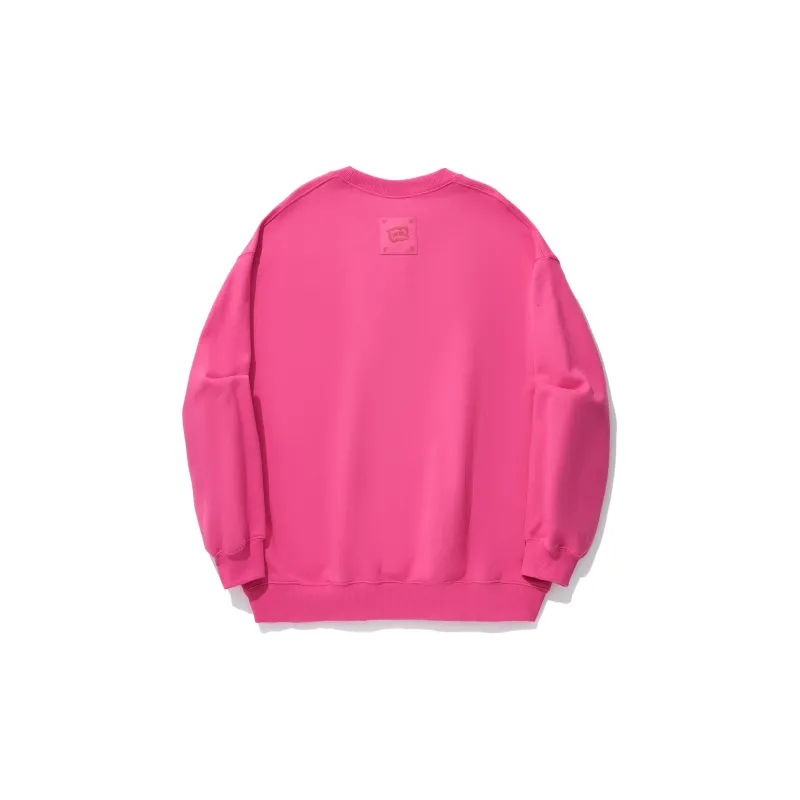 LiNing x ICECREAM Sweatshirt Unisex Beauty Pink-1