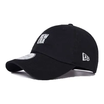 New Era 100% Cotton Baseball Caps Unisex Black