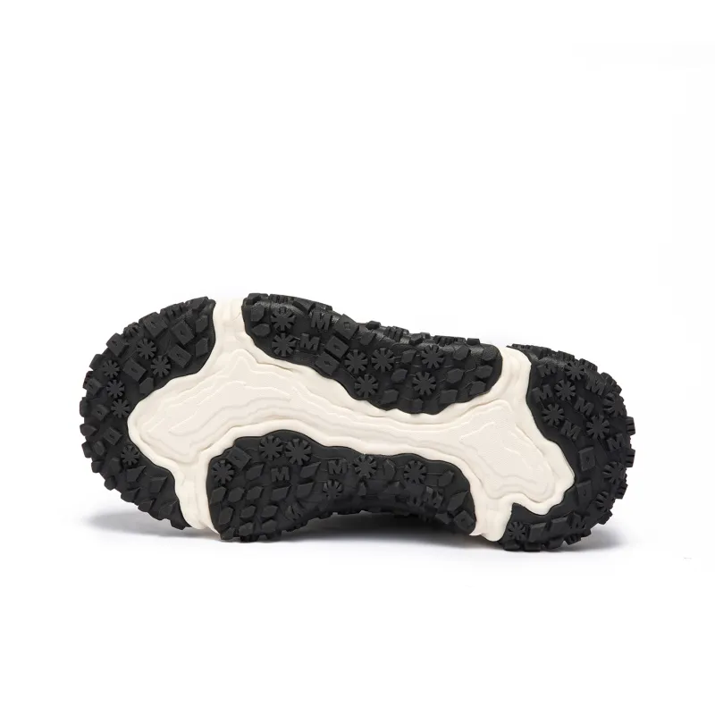 WHITE HOT Skateboard Shoes Unisex Black White-5
