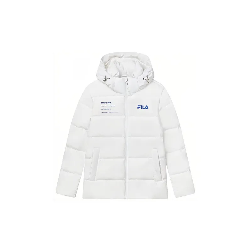 FILA Down Jacket Winter Men's Standard White-1
