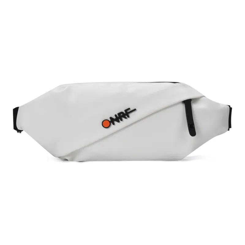 ONRF PVC Fanny Pack, Shoulder Bag, Crossbody Bag, Sling Bag Regular Unisex White-1