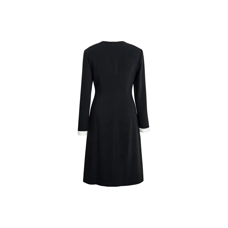 ROEYSHOUSE Long-Sleeved Dresses Women's Black-1