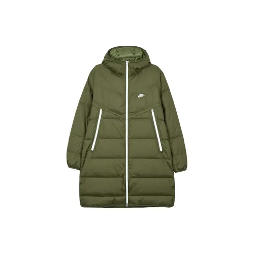 Nike Down Jackets Men Army Green