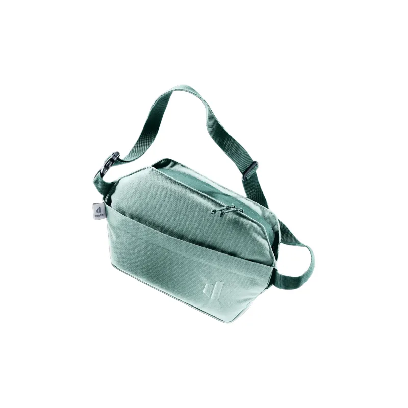 DEUTER Recycled Polyester One Shoulder Crossbody Fanny Pack Regular Unisex Jadeite Color Blocked Sea Green-1