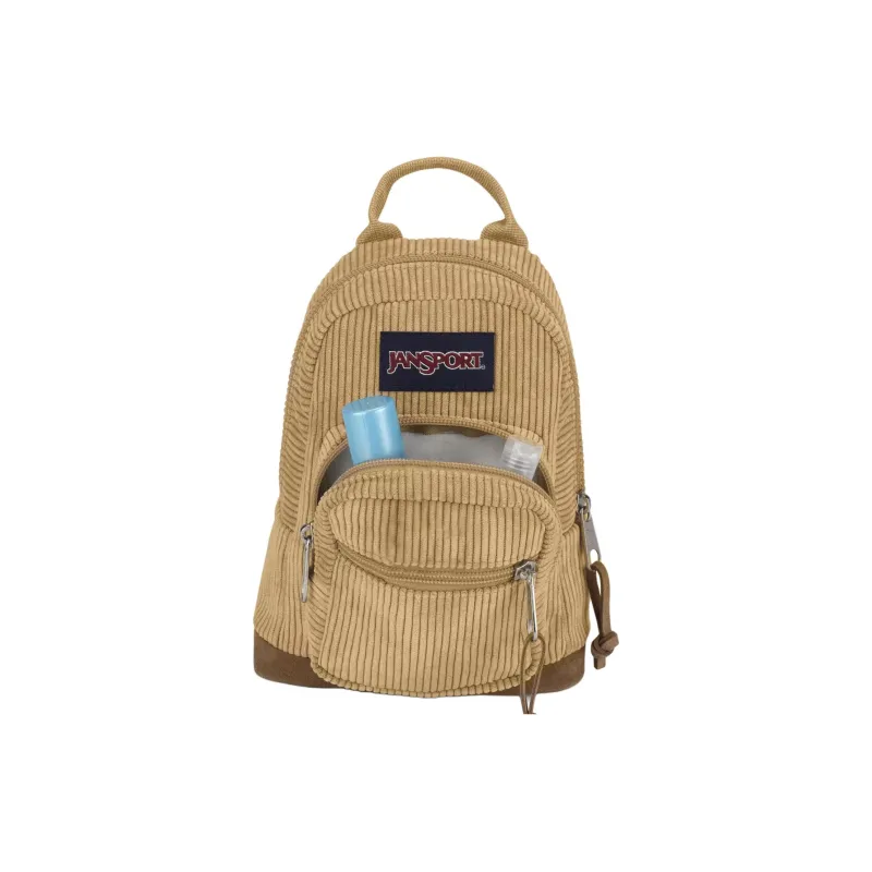 JanSport Suede Backpack Mini Women's Curry Corduroy-2