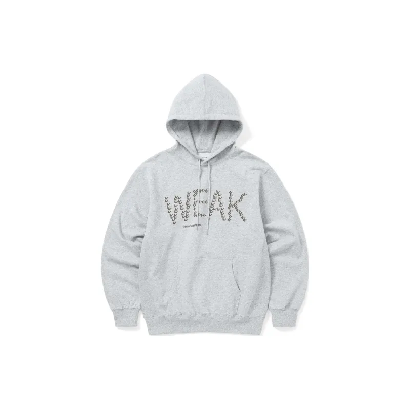 Thisisneverthat TNT WEAK Hoodie Heather Grey Sweatshirt Unisex Gray-1
