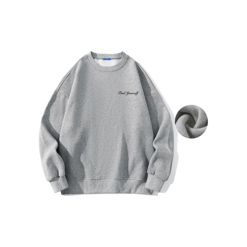 Find Yourself Sweatshirt Unisex White-30