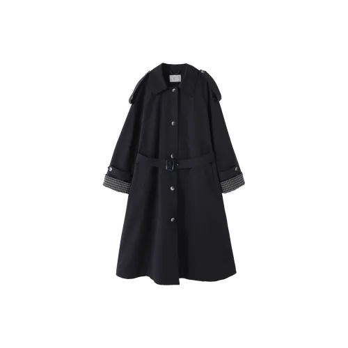 XIANGYING Trench Coats Women's