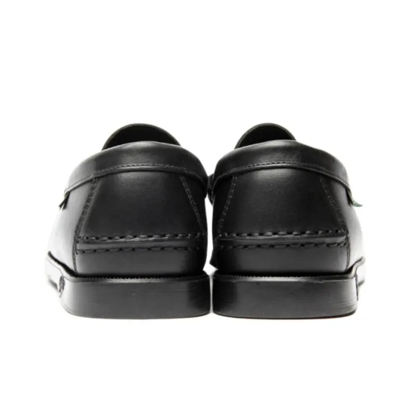 Paraboot Logo Label Round Toe Loafers-4