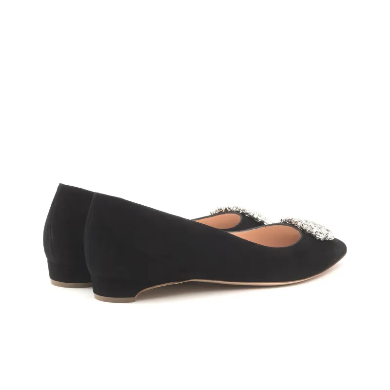 Rupert Sanderson Casual Single Shoes 1cm Women's Black-2