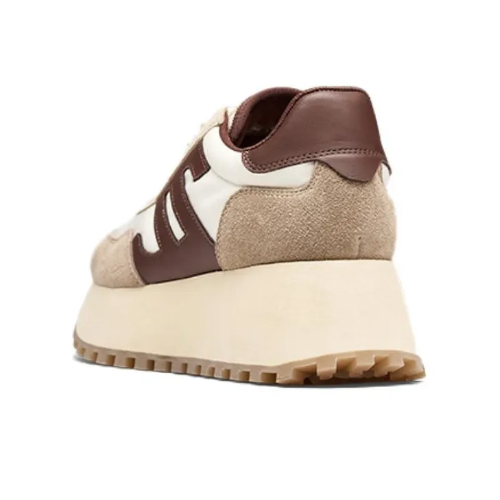 ZSAZSAZSU Low Top Chunky Sneakers Women's Coffee-1