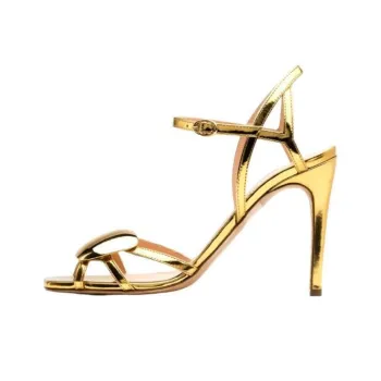 Rupert Sanderson Strap Sandals 9.5cm Women's Gold