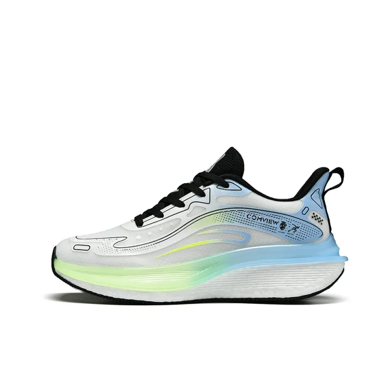 COMVIEW Cushioning Breathable Rebound Low Top Marathon Running Shoes Unisex-10