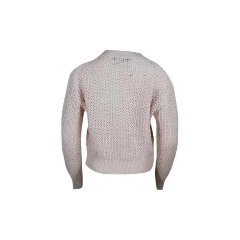 Fabiana Filippi Open Knit Crewneck Jumper-1