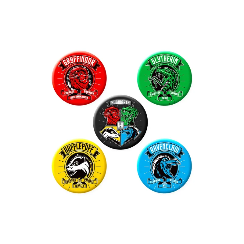 OTRAINBOW Harry Potter/Harry Potter Characters Preppy Badge Tinplate Commemoration Badge Badges-2
