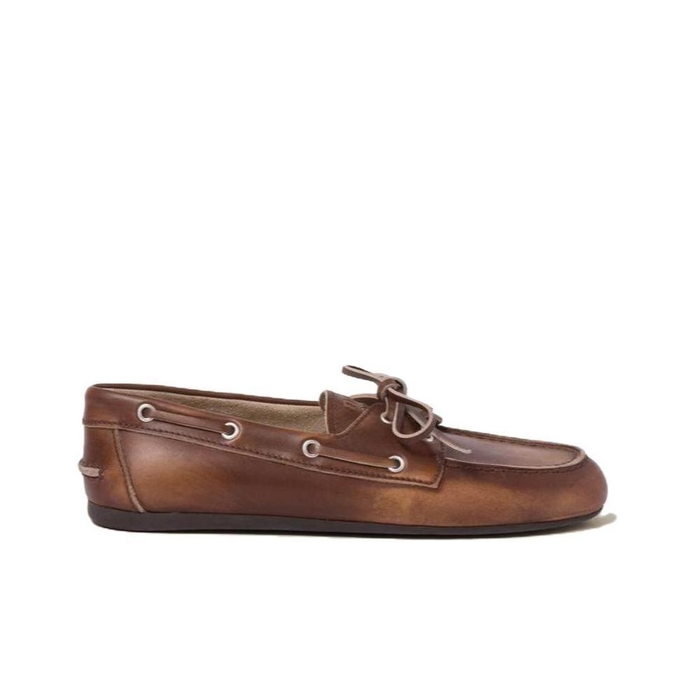 MIU MIU Bleached Leather Loafers Original Shoe Box Included
