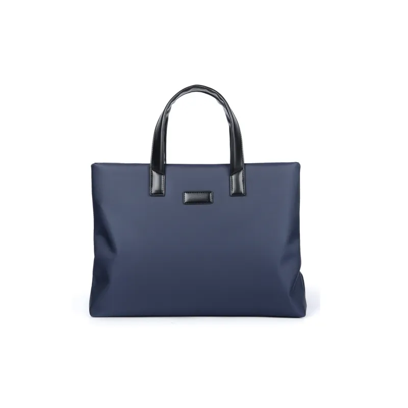 FAMAN Nylon Briefcases Large Size Men's Black/Blue-5