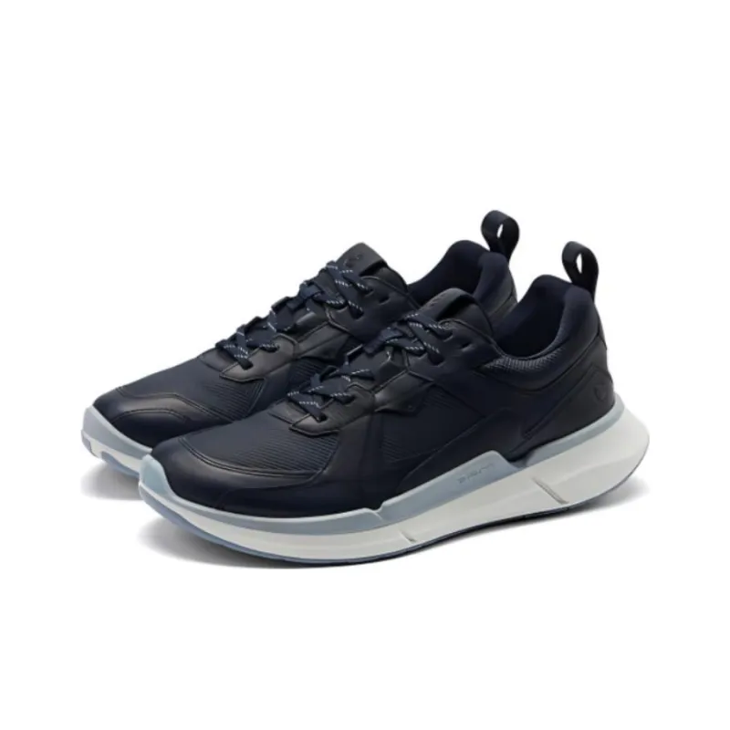 Ecco Biom 2.2 Abrasion Resistant Low Top Casual Shoes Men's Blue-2