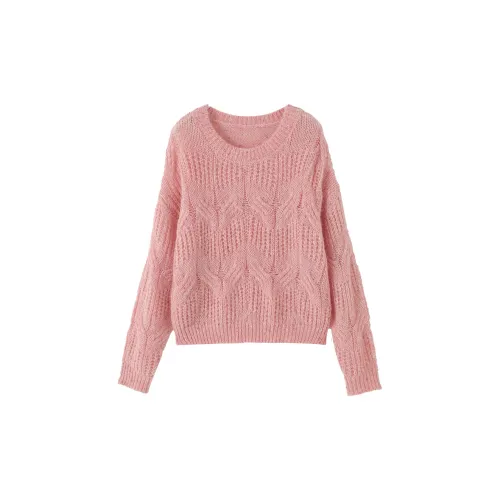 XIANGYING Sweaters Women's Pink