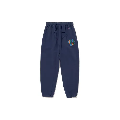 Champion Knitted Sweatpants Unisex Marine Blue