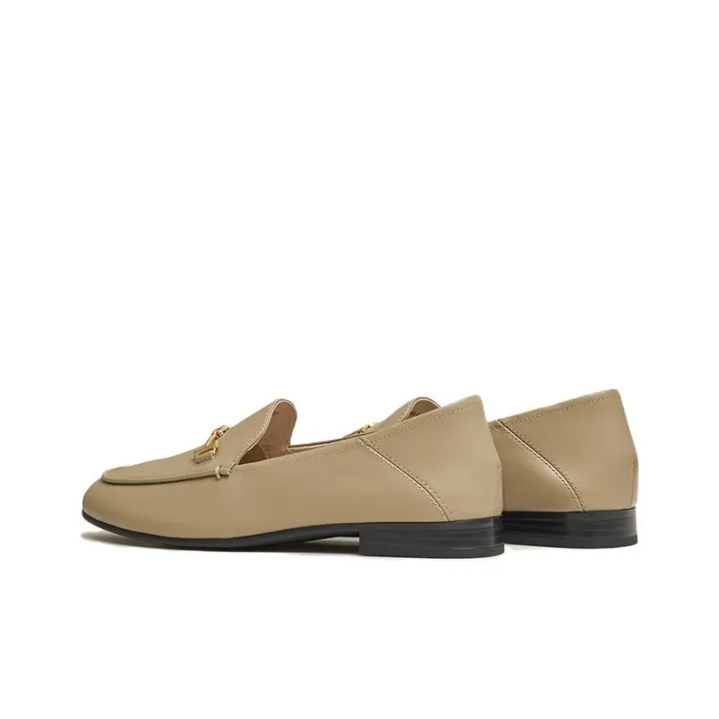TATA Loafers Women's Solid Color-23