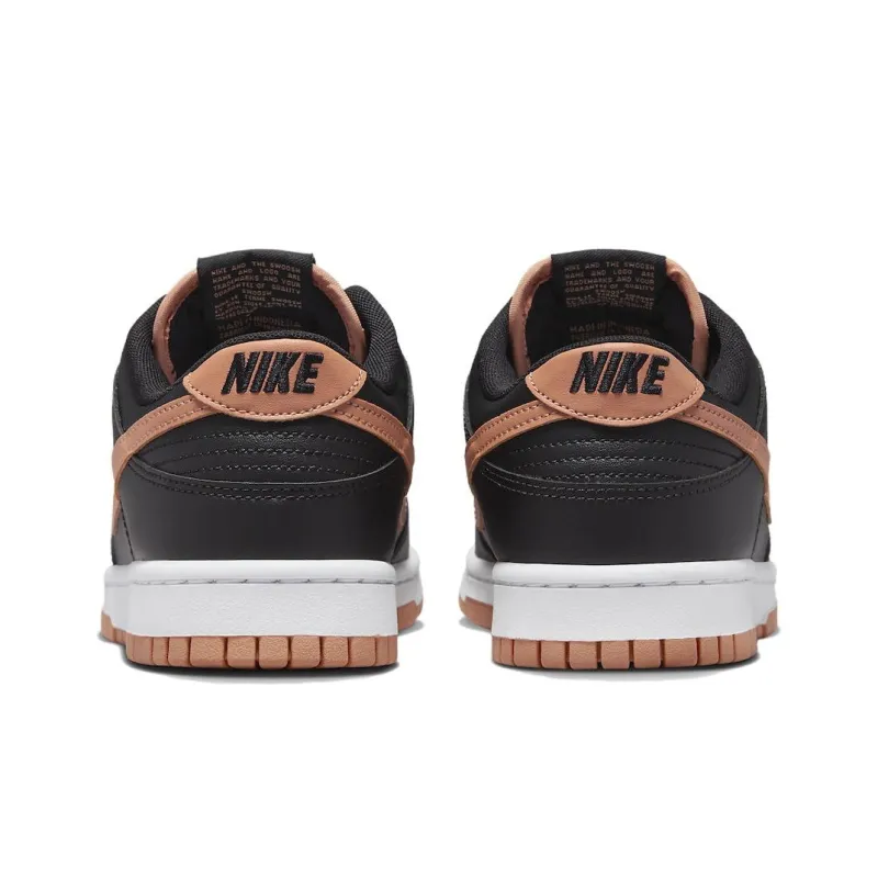 Nike Dunk Low Black Amber Brown-4