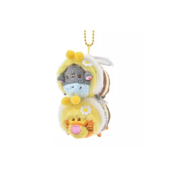 Disney Tigger Eeyore Stacking Fun Dolls Plush Pendant 8cm High Tokyo Disney