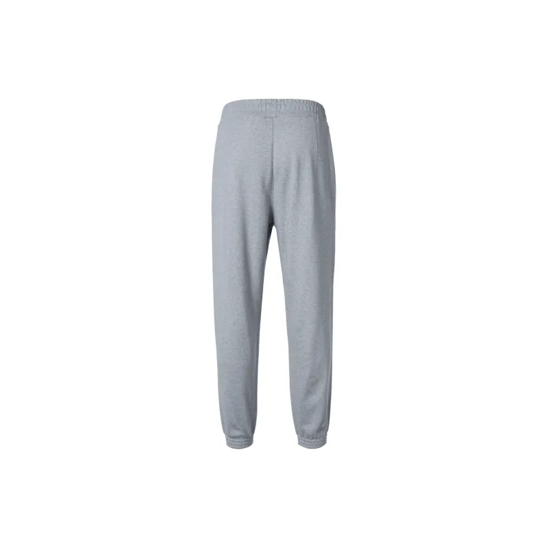 Adidas Knitted Sweatpants Men Gray-2