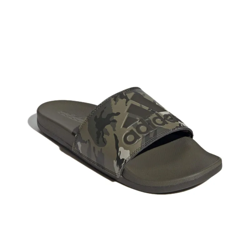 Adidas Adilette Comfort Slides Olive Strata Shadow Olive Putty Grey-2