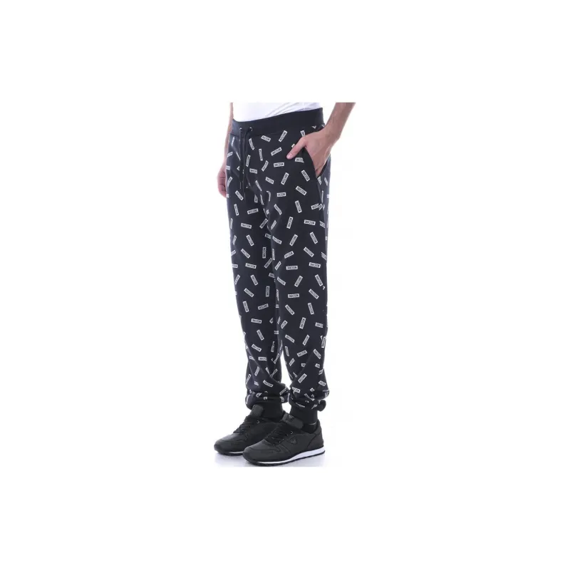 MOSCHINO Knitted Sweatpants Men's Black-3